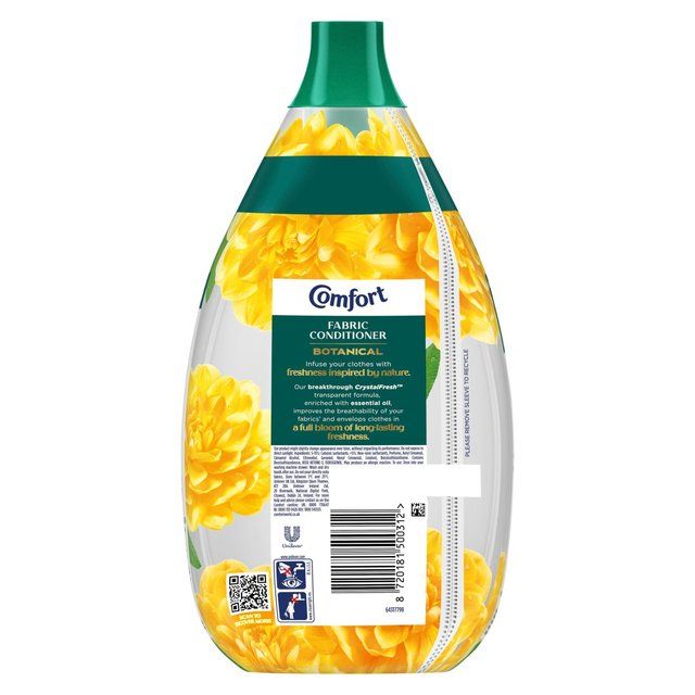 Comfort Botanical Fabric Conditioner Summer Bouquet 64 washes 960ml