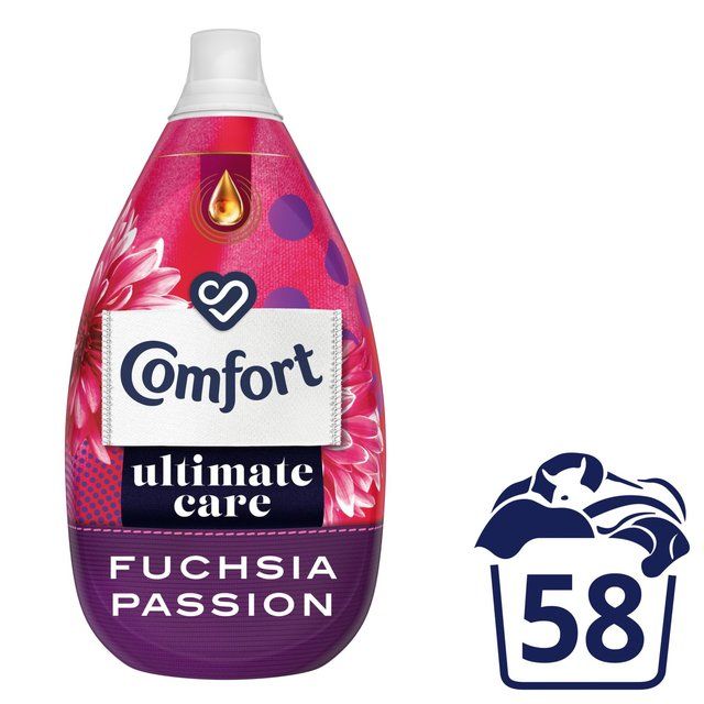 Comfort Intense Ultra Concentrated Fabric Conditioner Fuchsia 58 Wash 870ml