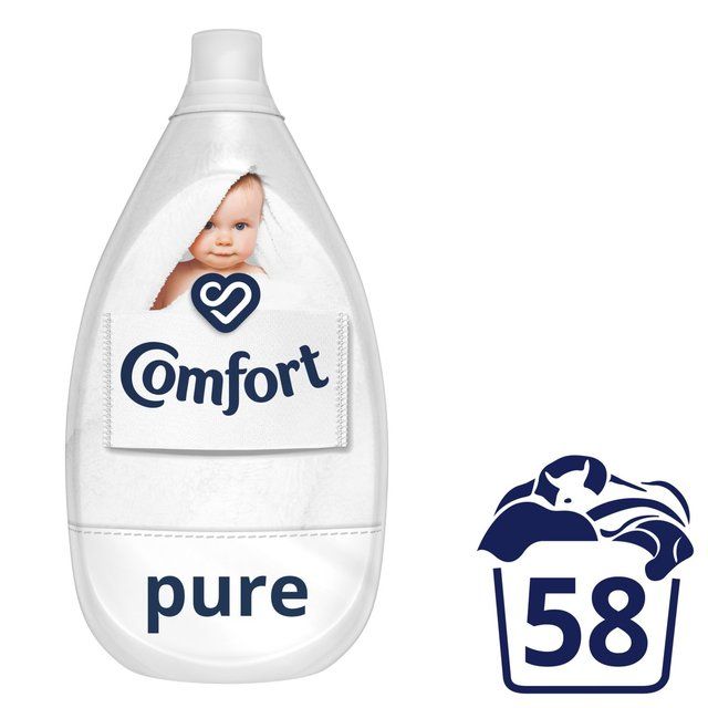 Comfort Ultra Concentrated Fabric Conditioner Pure 58 Wash 870ml