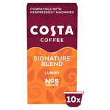 Costa Coffee Nespresso Compatible Signature Blend Lungo 10 per pack