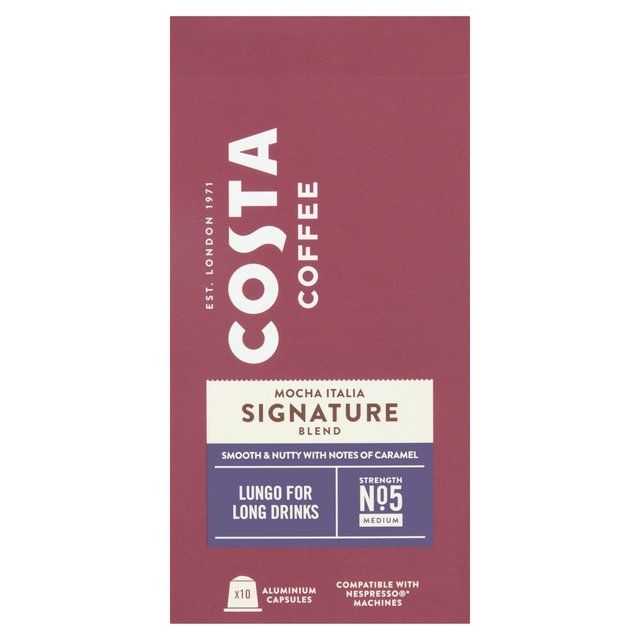 Costa Coffee Nespresso Compatible Signature Blend Lungo 10 per pack