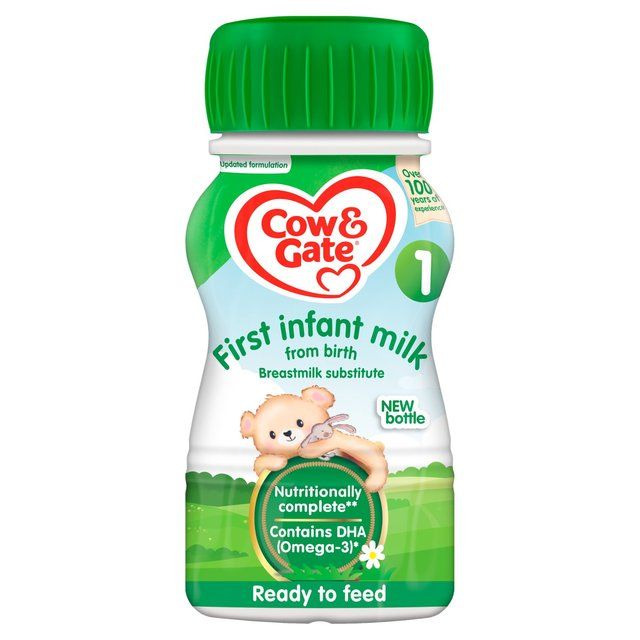 Cow & Gate 1 First Baby Milk Formula Liquid from Birth 200ml