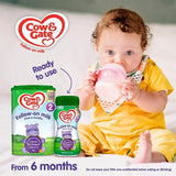 Cow & Gate 2 Follow On Baby Milk Formula Liquid 6-12 Months 200ml