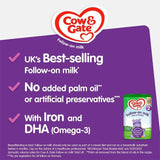 Cow & Gate 2 Follow On Baby Milk Formula Powder 6-12 Months    800g