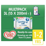 Cow & Gate 3 Toddler Milk Formula Liquid Multipack    15 x 200ml