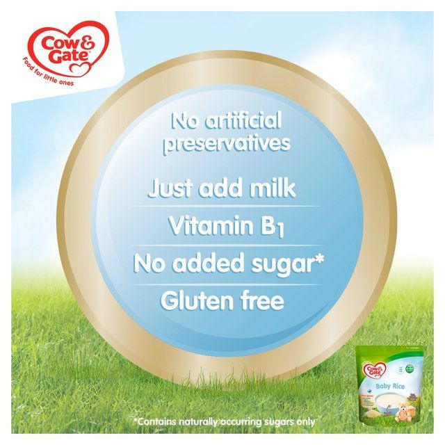 Cow & Gate Baby Rice 4-6 mths+ 100g