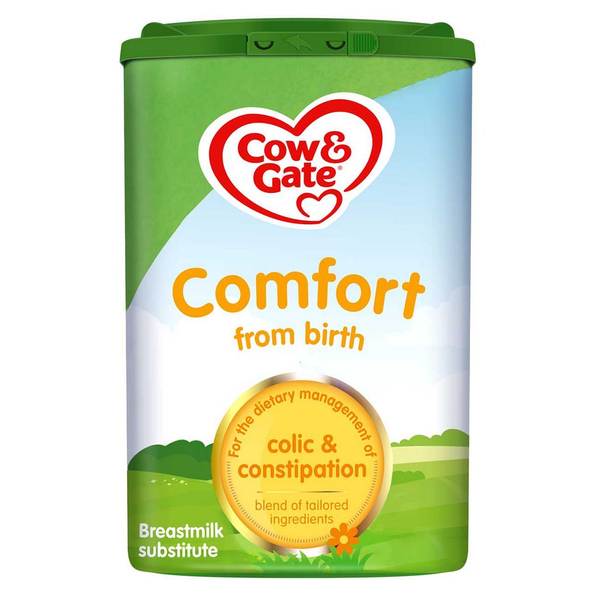 Cow & Gate Comfort Baby Milk Formula Powder from Birth to 12 Months 800g