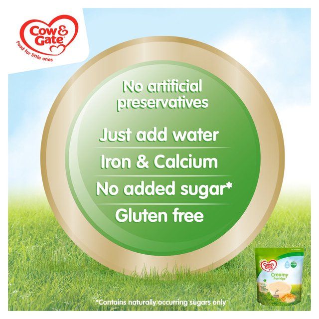 Cow & Gate Creamy Porridge 4-6 mths+   125g