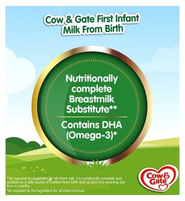 Cow & Gate First Infant Milk Starter Pack from Birth 6 x 70ml