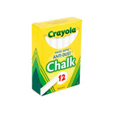 Crayola Anti-dust White Chalk