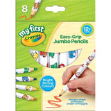 Crayola My First Crayola Jumbo Decorated Pencils 8 per pack