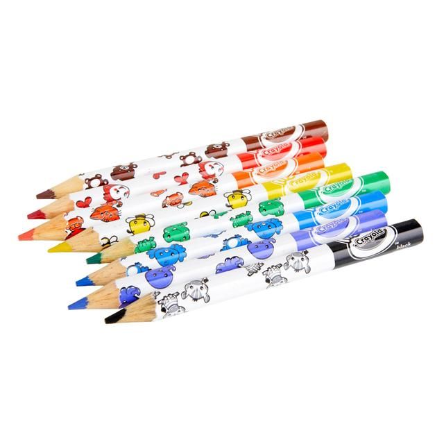 Crayola My First Crayola Jumbo Decorated Pencils 8 per pack