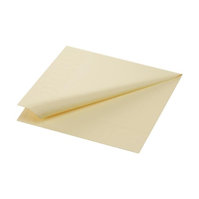 Cream Compostable Paper Napkins   125 per pack