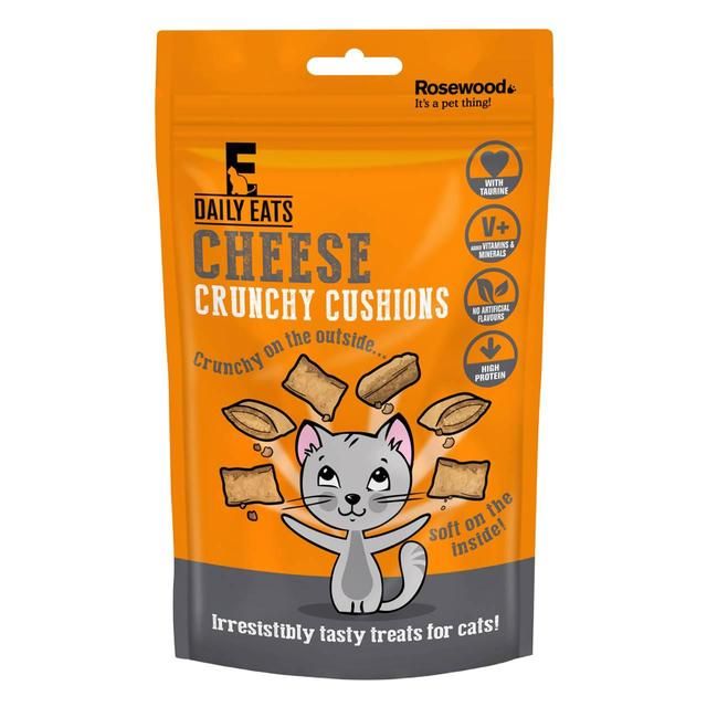 Crunchy Cheese Cushion Cat Treats 60g