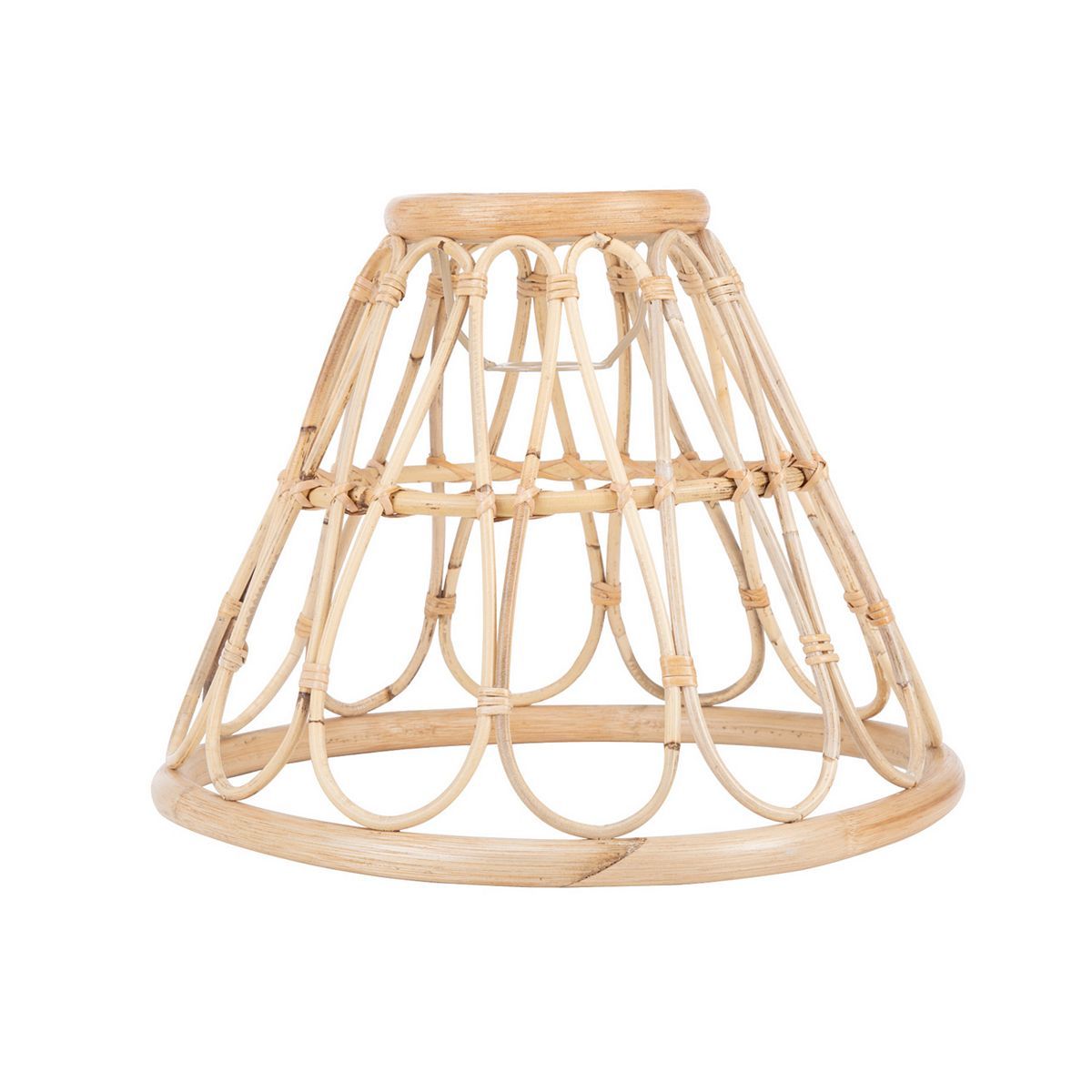 CuddleCo Aria Lampshade - Rattan