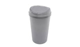 Curver 45 Litre Touch Top Kitchen Bin - Silver