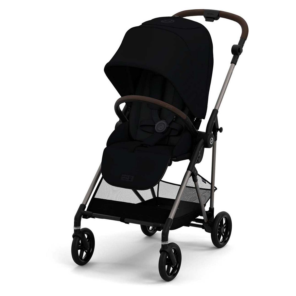 Cybex Melio Lightweight Pushchair 2023 -Moon Black