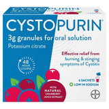 Cystopurin Granules for Oral Solution with Natural Cranberry Juice Extract 6 x 3g