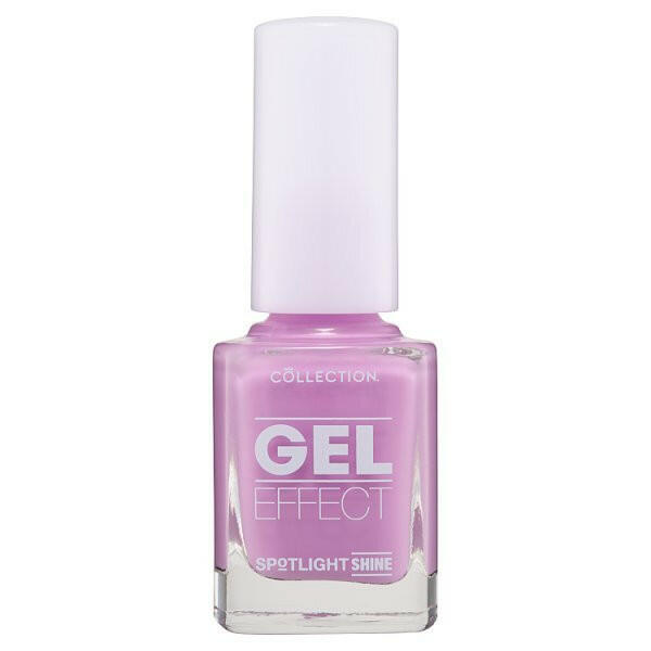 Spotlight Shine Gel Effect Nail Polish SH17 Virtual GOODS Superdrug Sweet Lilac