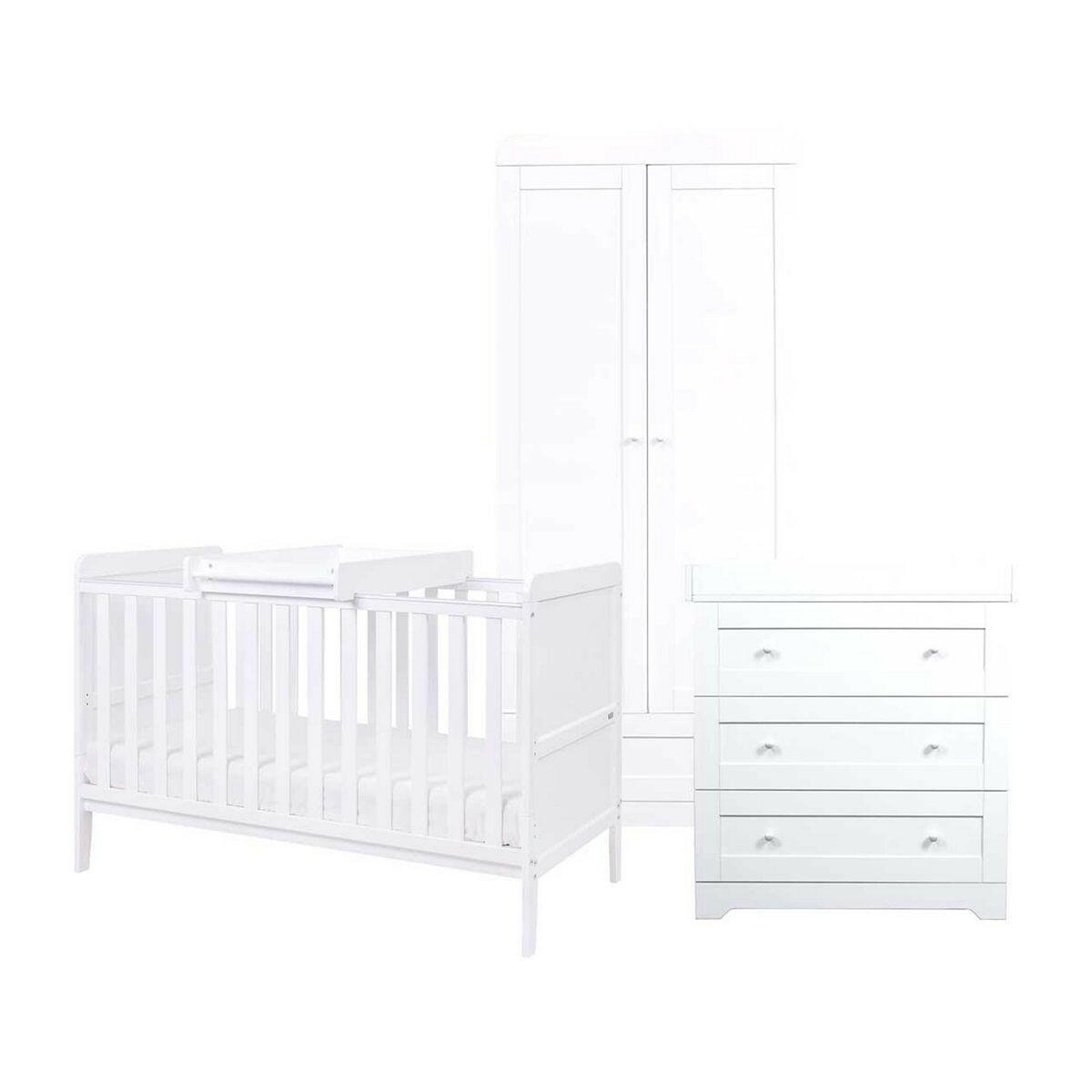 Tutti Bambini Rio 3 Piece Room Set - White GOODS Boots