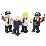 Tidlo Wooden Police Officers & Prisoner GOODS Superdrug