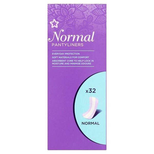 Superdrug Normal Pantyliner X32 GOODS Superdrug