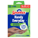 Spontex Multipurpose Disposable Gloves x100 Rubber gloves cloths & sponges Sainsburys