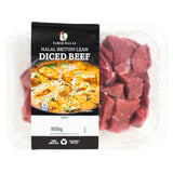 Tariq Halal British Lean Diced Beef 500g GOODS Sainsburys