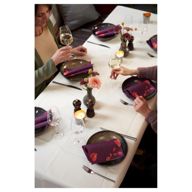 White Dunicel Table Cover 118x180cm Tableware & Kitchen Accessories M&S