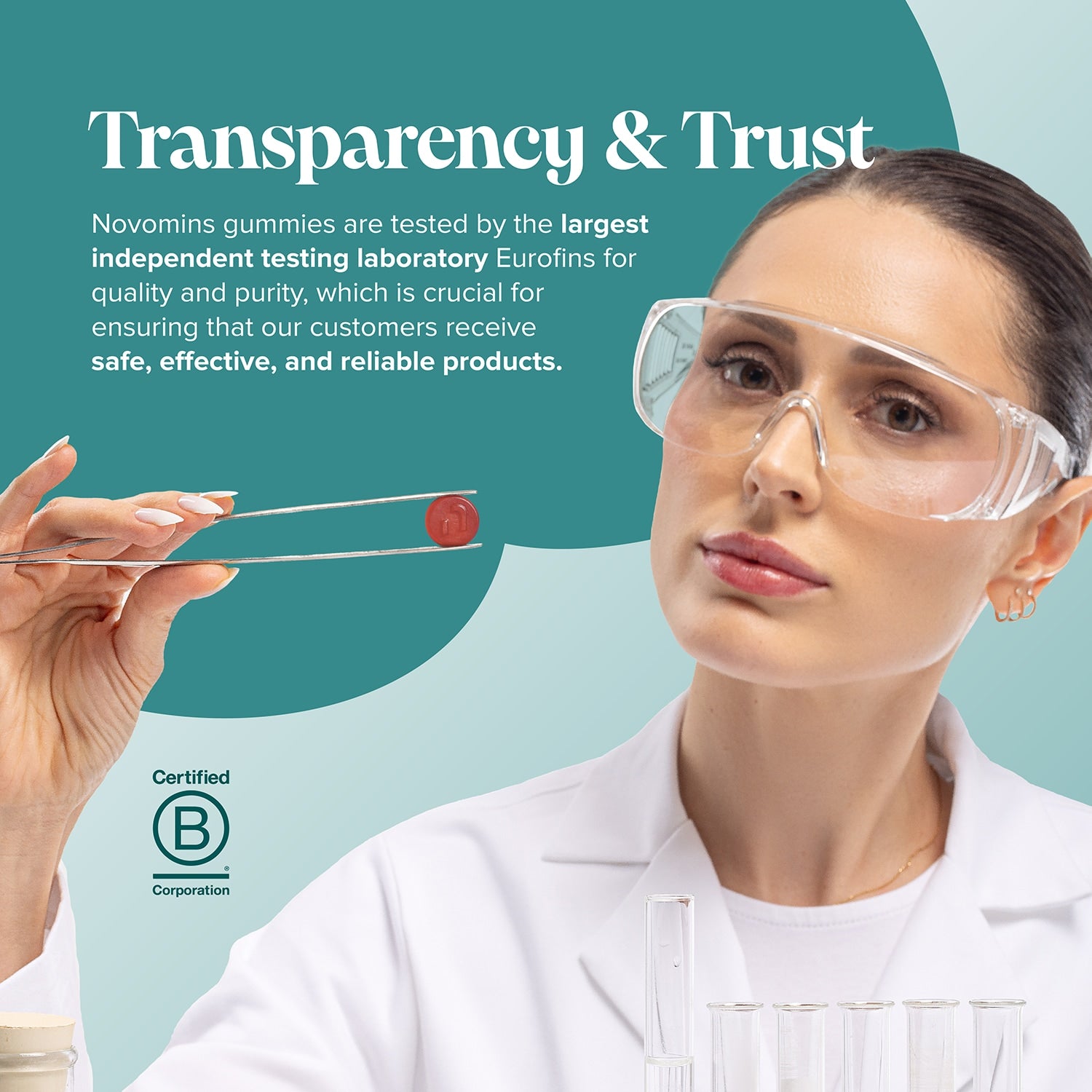 Novomins Zinc, Magnesium & Vitamin B6 60 Gummies - 998704