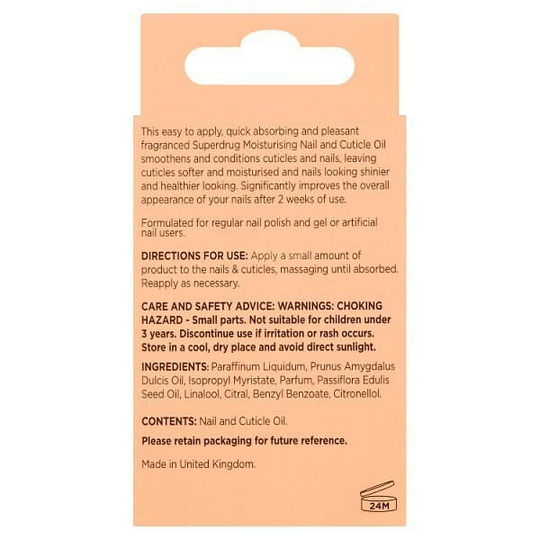 Superdrug Nail & Cuticle Oil GOODS Superdrug