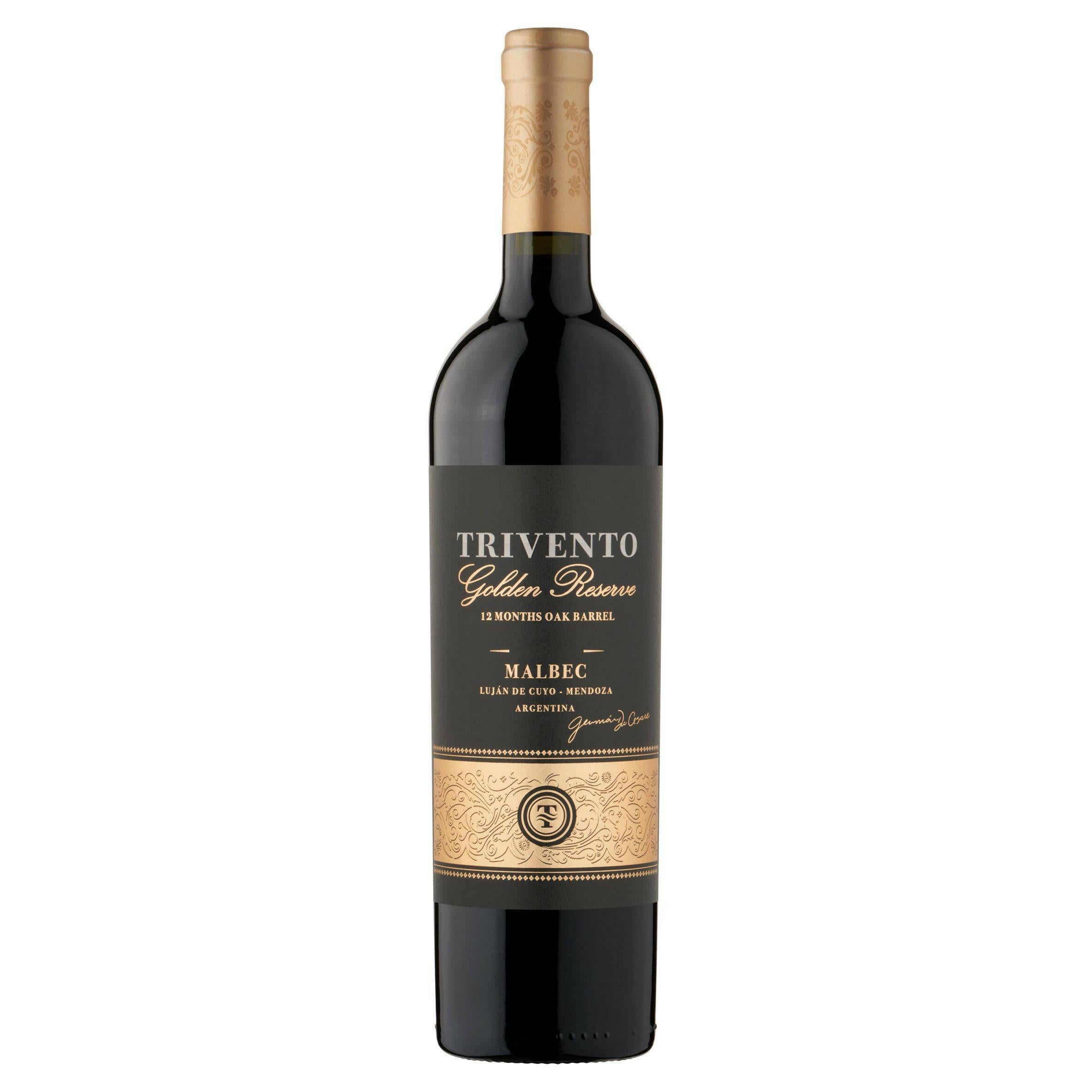 Trivento Golden Reserve Malbec Red Wine 75cl GOODS Sainsburys