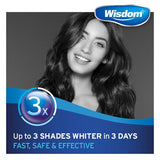 Wisdom Intense White Teeth Whitening Strips Charcoal GOODS Superdrug