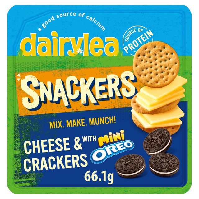 Dairylea Snackers Cheese & Crackers with Mini Oreos   66g