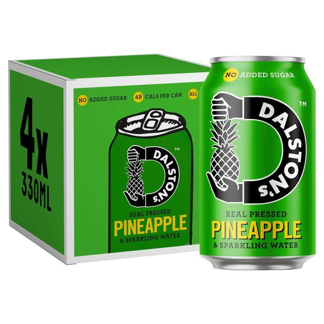 Dalstons Pineapple Soda Multipack 4 x 330ml