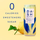 DASH Lemon Infused Sparkling Water 12 x 330ml