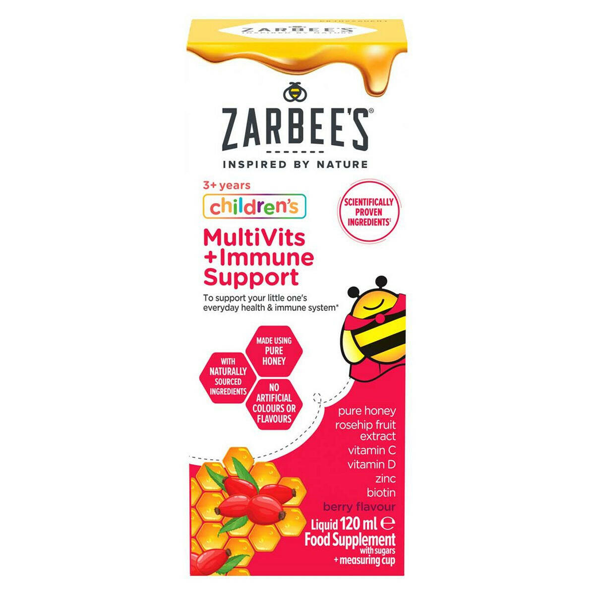 Zarbee’s® Children’s MultiVits + Immune Support - 120ml GOODS Boots