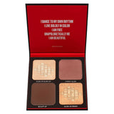 UOMA Beauty High Life Highlighter + Contour Face Palette - Medium to Deep GOODS Boots