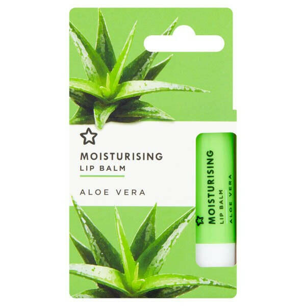 Superdrug Aloe Vera Lip Balm 4g GOODS Superdrug
