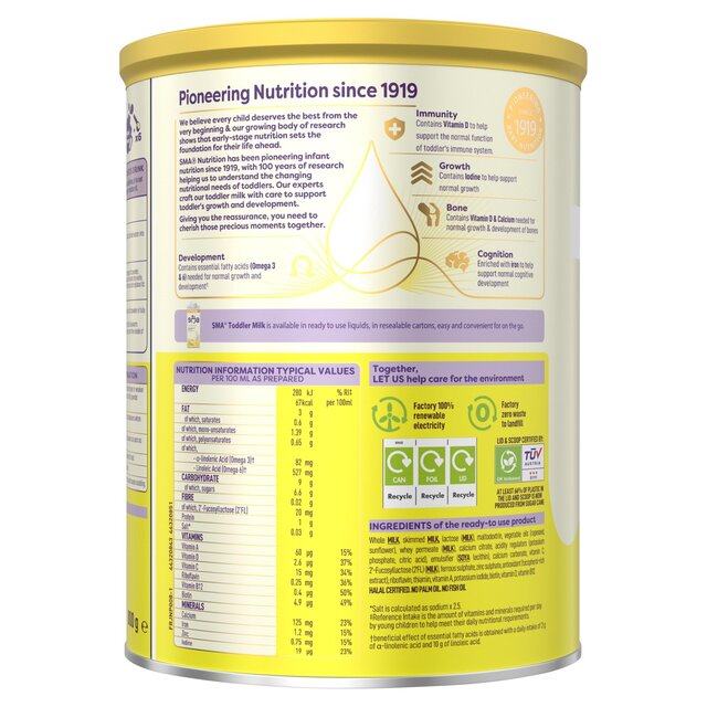 SMA Pro 2 Follow-on Milk Powder 6 mths+   800g - McGrocer
