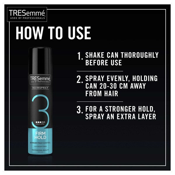 Tresemme Firm Hold Hairspray 100ml GOODS Superdrug