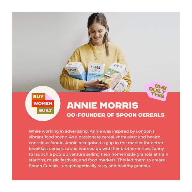 Spoon Cereals Cinnamon + Pecan Granola 400g - McGrocer