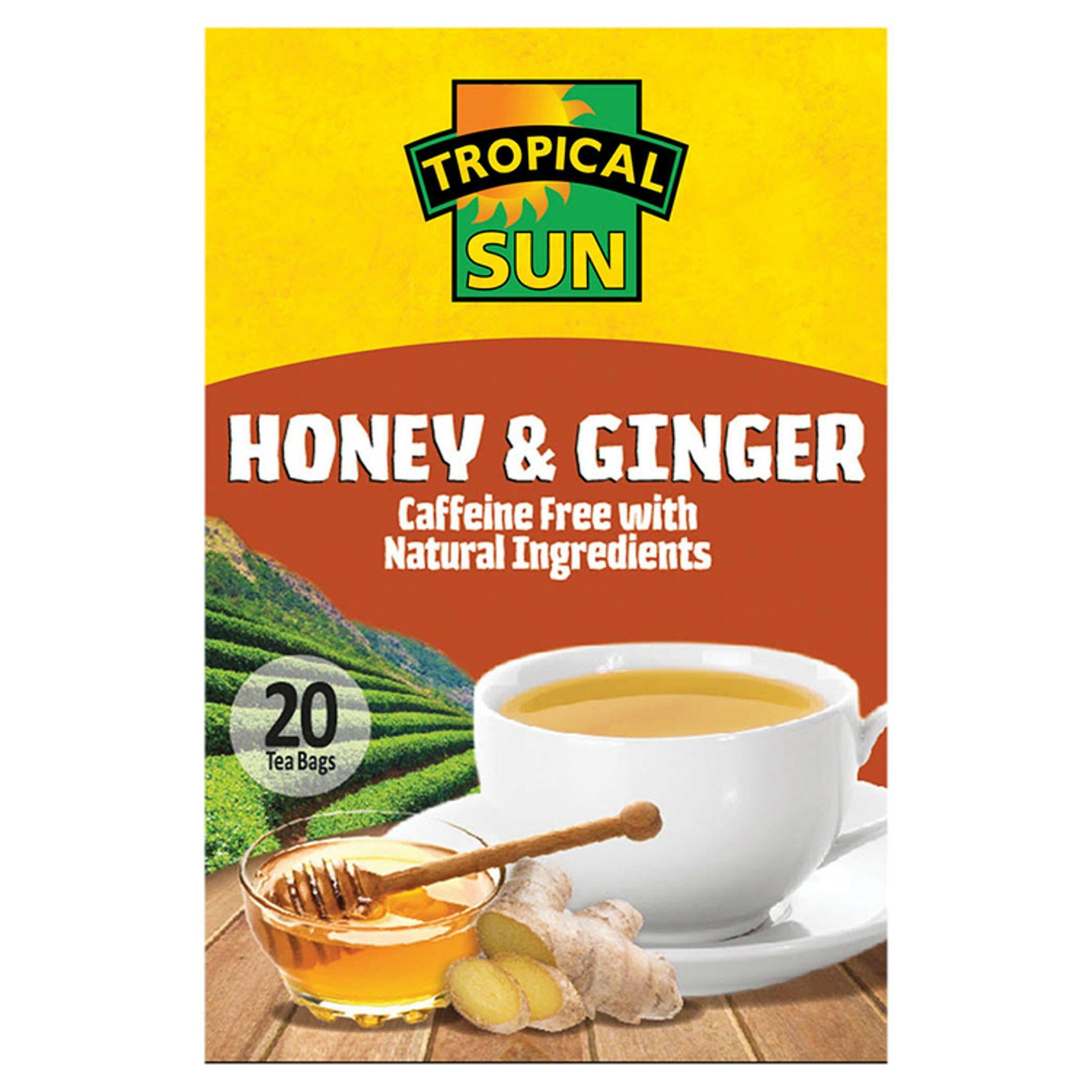 Tropical Sun Honey Ginger Tea Bags x20 70g GOODS Sainsburys