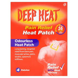 Deep Heat Pain Relief Heat Patches 4 per pack