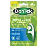DenTek ECO Triple Clean Floss Picks 36 per pack