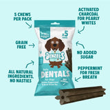 Denzel's Daily Dental Medium Dogs Chicken Peppermint & Decaf Green Tea 100g
