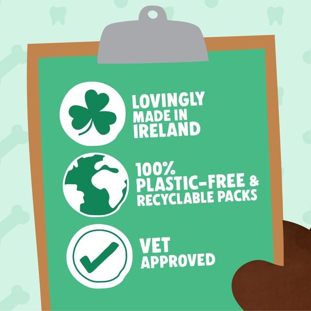 Denzel's Daily Dentals For Large Dogs Peanut Butter Peppermint & Parsley   120g