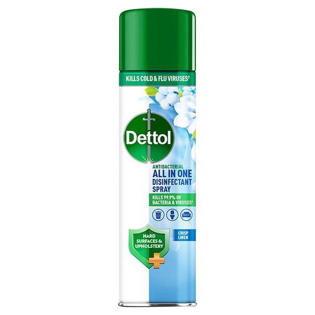 Dettol All-in-One Antibacterial Spray Crisp Linen 300ml