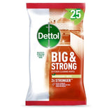 Dettol Big & Strong Kitchen Surface Cleaning Wipes   25 per pack