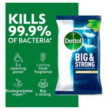 Dettol Big & Strong Limescale Bathroom Cleaning Wipes 25 per pack
